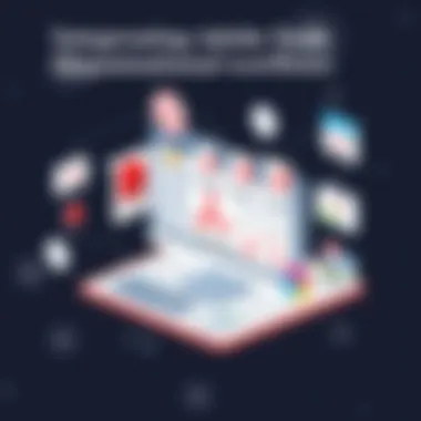 Integrating Adobe Tools into Organizational Workflows Visual representation showing workflow integration of Adobe tools in an organizational setting.