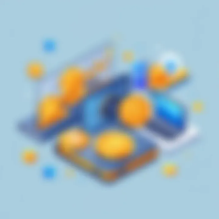 Diverse Cryptocurrency Wallets Visual representation of different cryptocurrency wallets