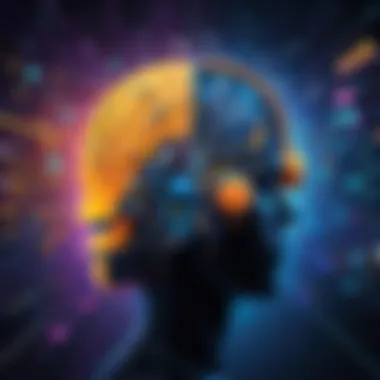 The Impact of AI on Music Composition A vibrant graphic illustrating the impact of AI on modern music creation.