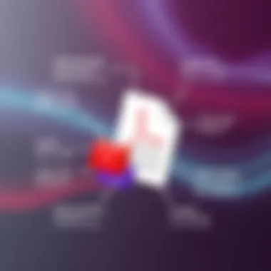 Advantages of Adobe Acrobat Writer for Document Creation Illustration depicting the advantages of using Adobe Acrobat Writer in document creation.