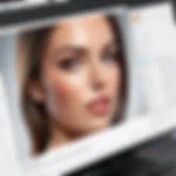 High-tech OCR software interface showcasing text recognition capabilities