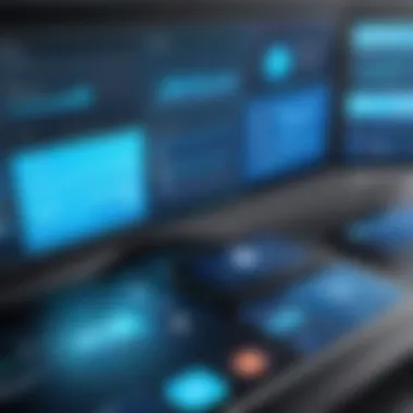 Diverse Virtual Presentation Platforms Diverse presentation platform options displayed on a digital interface