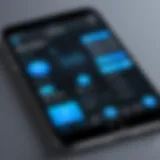 Overview of Bluebeam for iPhone interface