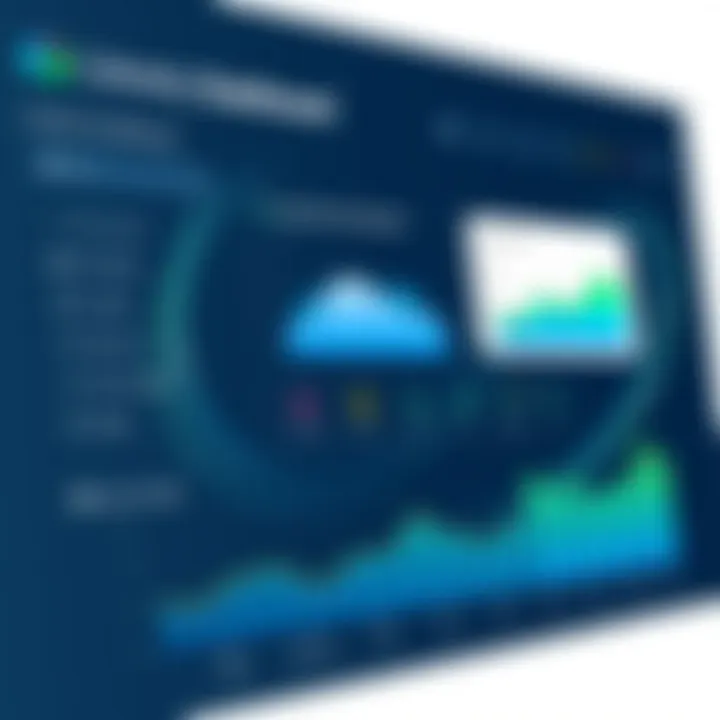 Overview of Cohesity cloud backup dashboard