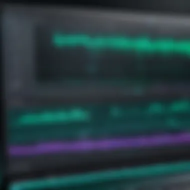 Screenshot of Adobe Audition highlighting audio editing capabilities