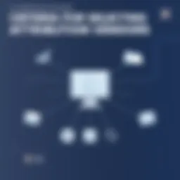 Visual representation of attribution vendor selection criteria