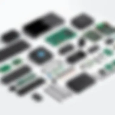 Detailed view of the hardware components of the Webex Room Kit Plus