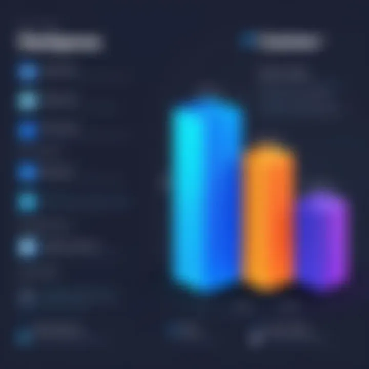 Graph comparing the pricing structures of Backupify and Dropbox