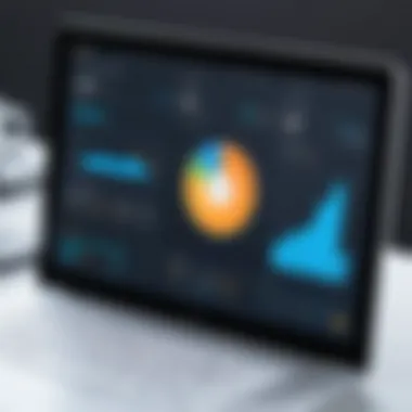 Graph showing uptime metrics and performance analysis