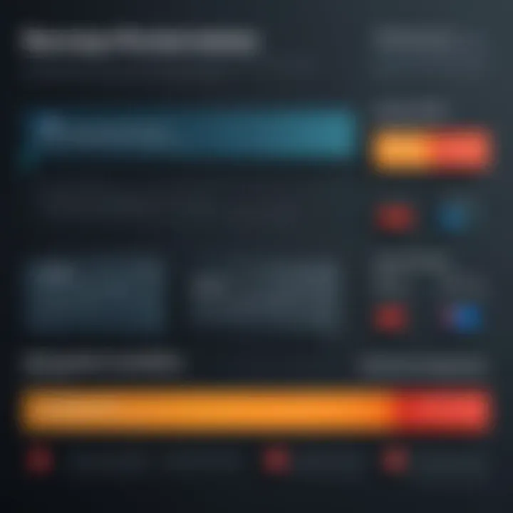 Comparison chart of ransomware protection services