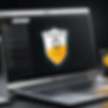 Norton software interface showcasing ransomware protection features