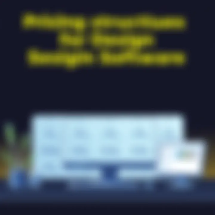 Pricing Structures for Design Software Pricing structures for design software