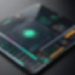 User interface showcasing Avocode's design tools