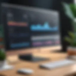 Visual representation of Asana's APM dashboard