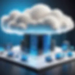 Diagram illustrating the architecture of Digium Cloud Services