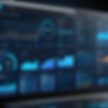 Cybersecurity Analytics Dashboard A sophisticated dashboard showcasing cybersecurity analytics