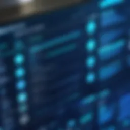 An overview of a digital facility management database interface