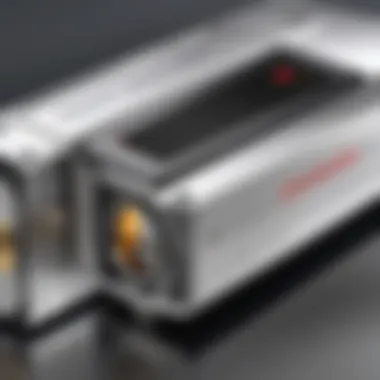 SolidWorks Interface for Actuator Modeling SolidWorks interface displaying actuator model