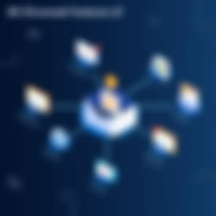 Advanced Features of Email Automation Infographic showcasing advanced features of email automation