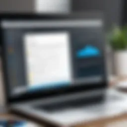 Overview of online proofing software interface for printers