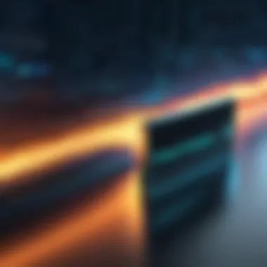 Firewall Protecting Network A visual representation of a firewall safeguarding a network