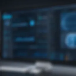 User interface of Paragon Hospital Software