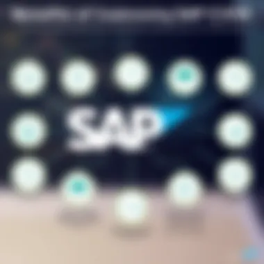 Benefits of Implementing SAP CXM Infographic showing benefits of SAP Customer Experience Management