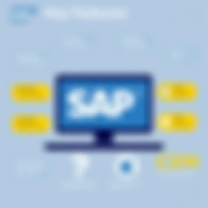 Key Features of SAP CXM Visual representation of SAP Customer Experience Management features