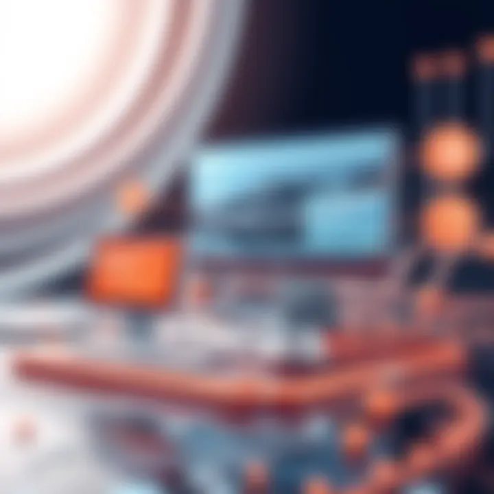 Futuristic Vision of Remote Access Technology A futuristic concept of remote access technology