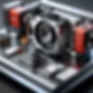 Dynamic Interface of SolidWorks Dynamic interface of SolidWorks showcasing design capabilities
