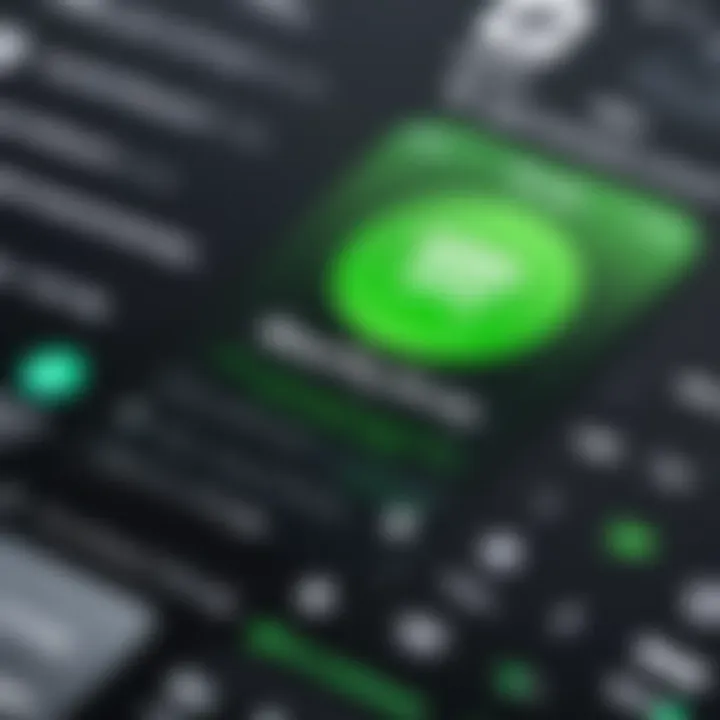 Screenshot of Spotify interface