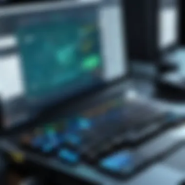 User-Friendly Game Maker Software Interface A user-friendly interface of a game maker software showcasing various tools and options.