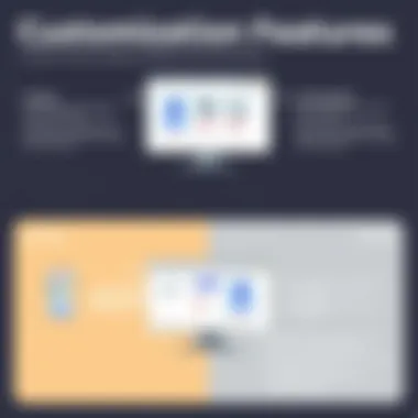 Customization capabilities visual comparison