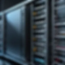 Conceptual illustration of virtual machines in a network