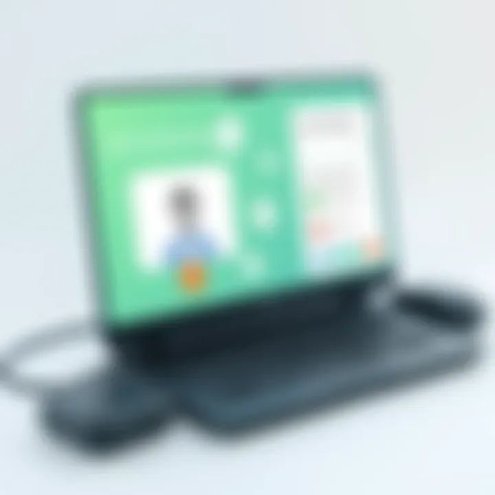 VoIP Call Recording Software Interface Visual representation of VoIP call recording software interface