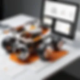 Collaborative design session using Fusion 360
