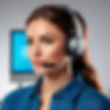 Customer Support Options Illustration of customer support options available with Hostinger
