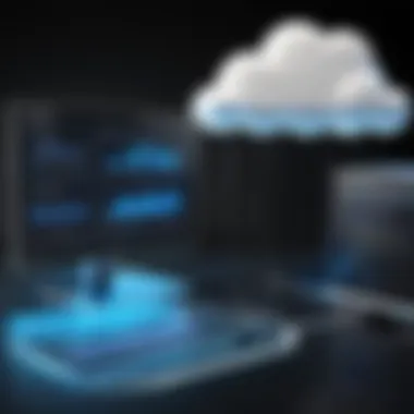 Graph illustrating advantages of using HYCU for cloud applications