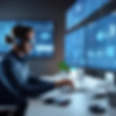 Collaboration through Virtual Applications Industry professionals utilizing virtual applications for collaboration