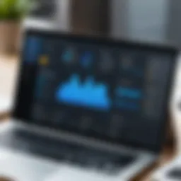 Visual representation of Constant Contact dashboard