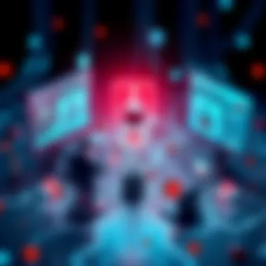 Visual representation of malware threats