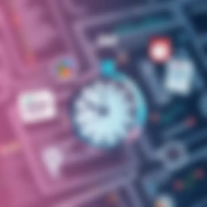 Visual representation of BigQuery Time Travel concept