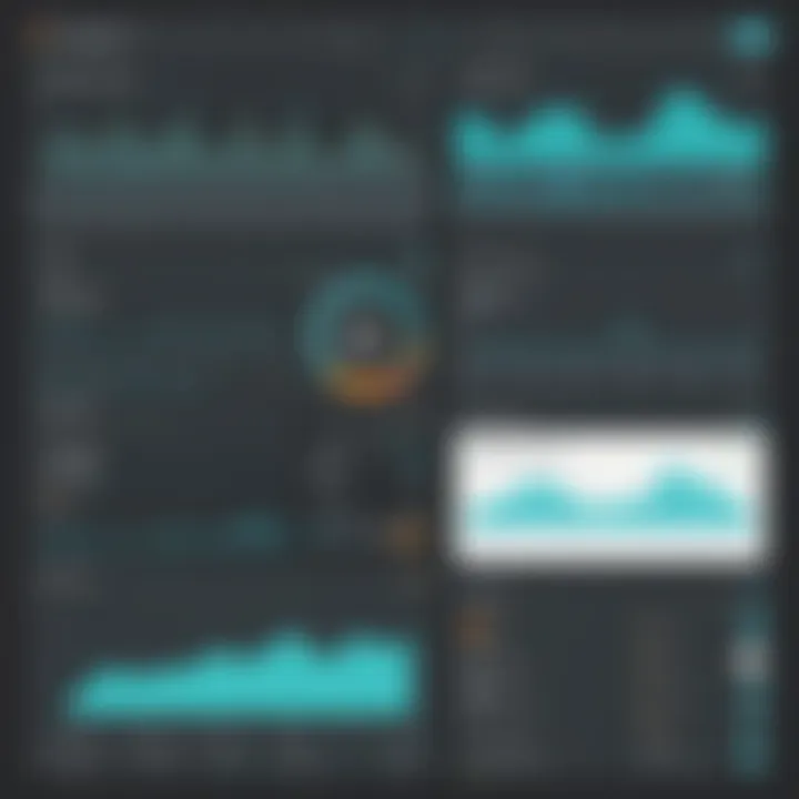 Visual representation of New Relic dashboard showcasing C# application metrics