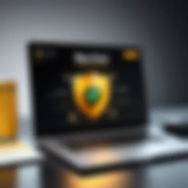 Real-Time Protection from Norton Antivirus User receiving real-time protection notifications from Norton