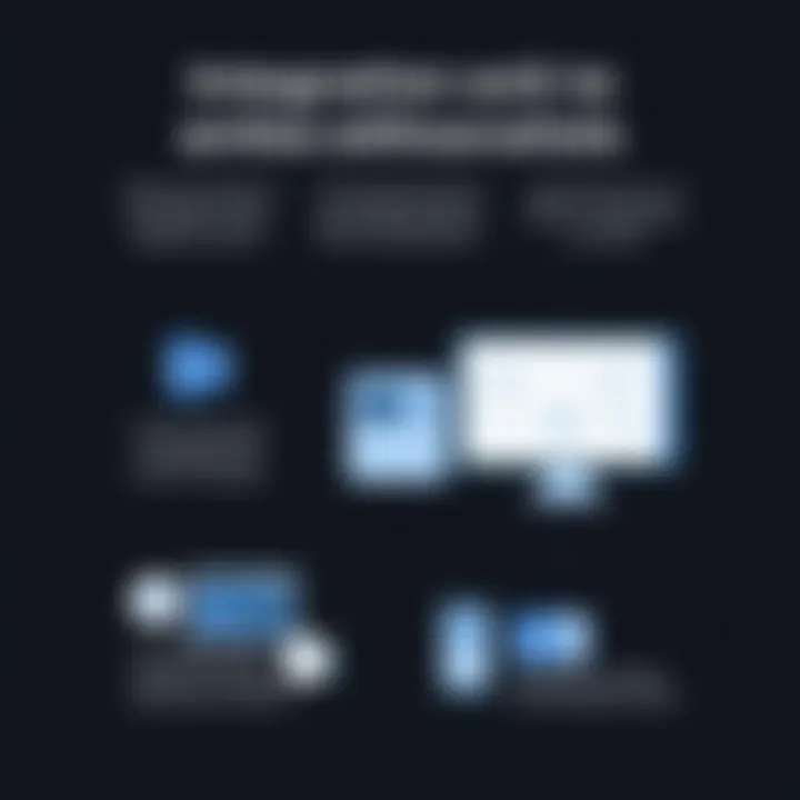 Integration with Apple Tools An illustration illustrating the integration capabilities of the Numbers app with other Apple tools