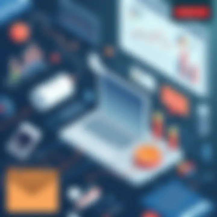 Infographic showcasing data analysis techniques in Oracle