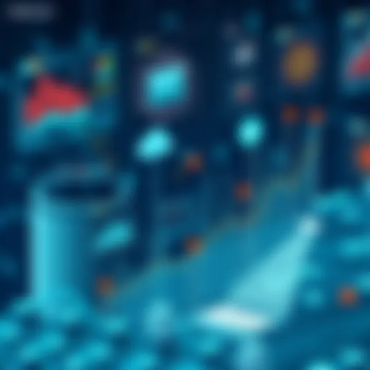 Case study illustration exemplifying Oracle data applications in industry