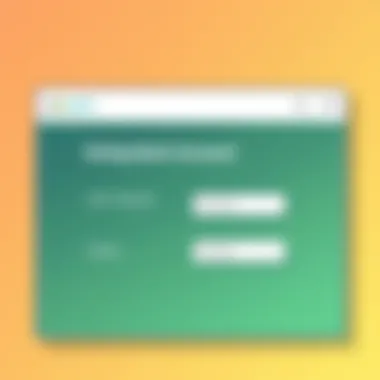 Illustration of bank account details entry for Paycom