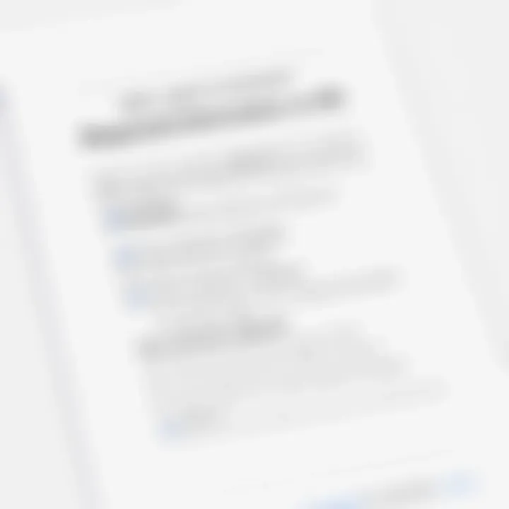 Checklist for required information for direct deposit