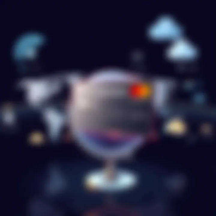 Visualization of global financial transactions facilitated by the Payoneer Prepaid Mastercard